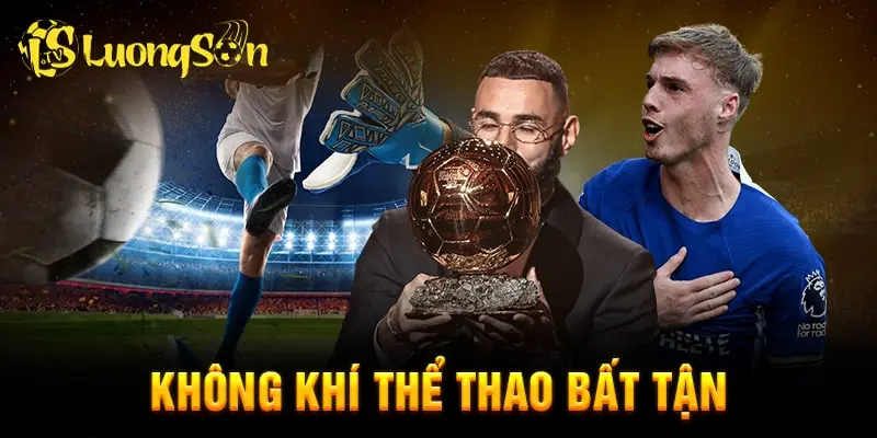 Không khí thể thao bất tận là lý do nhiều thành viên chọn LuongSonTV
